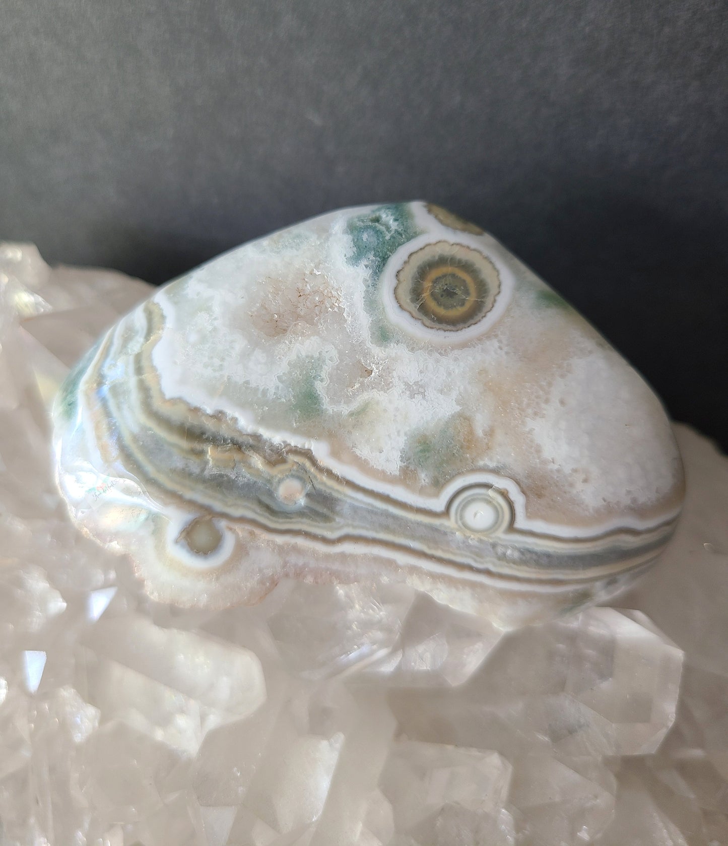 Eight Vein Ocean Jasper Free form