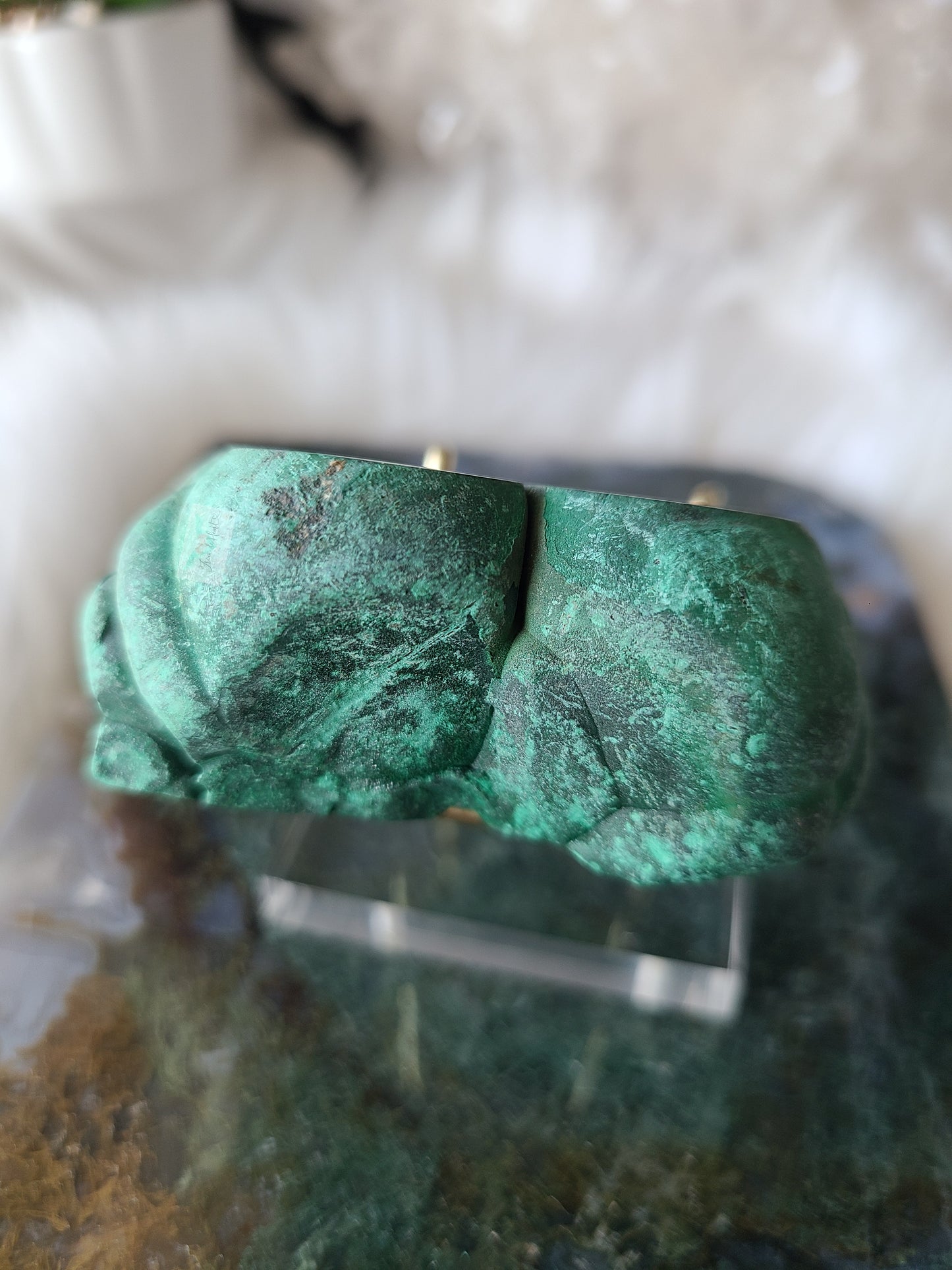 Semi-Polished Malachite Freeform (B)