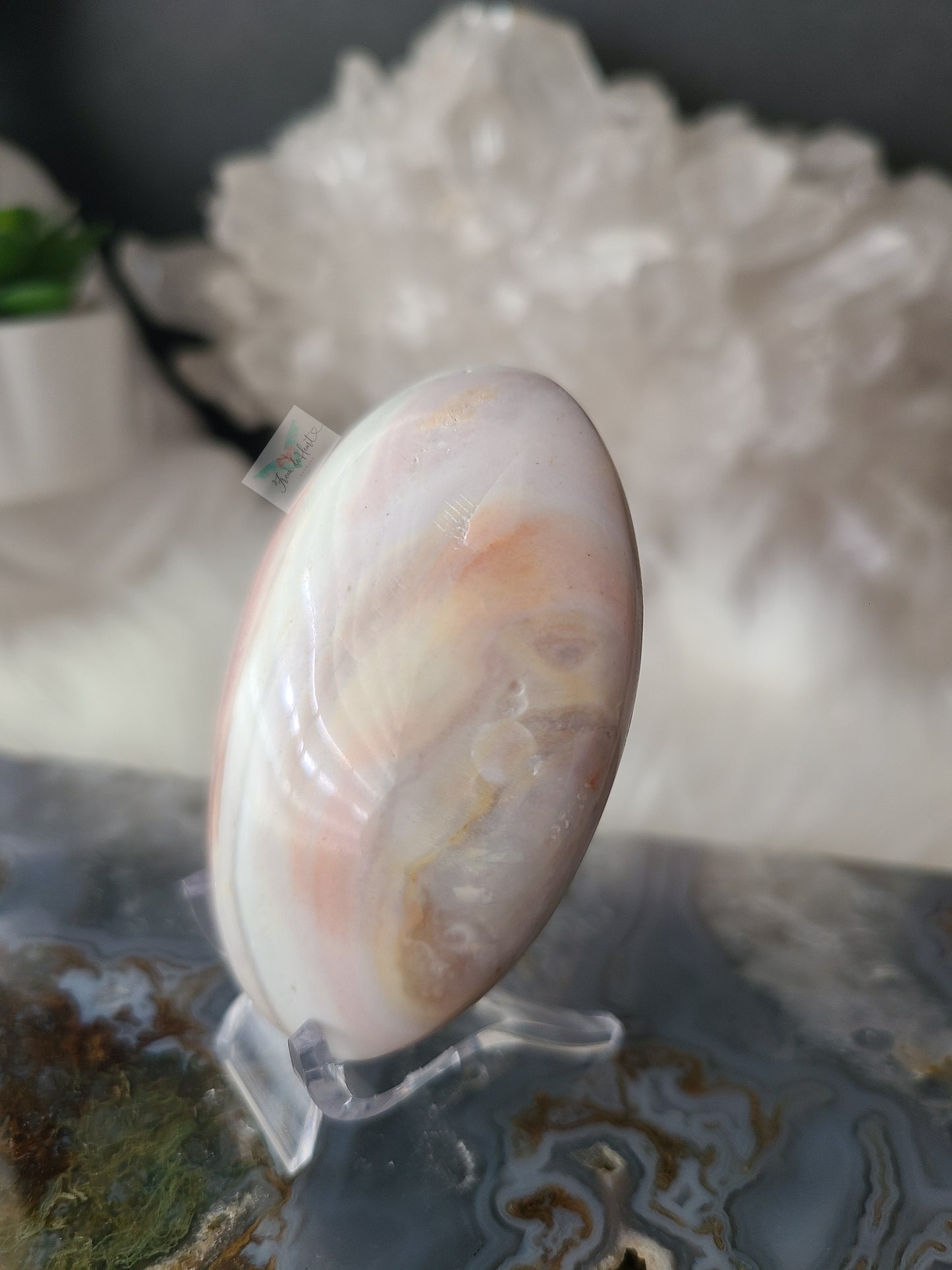 Ocean Jasper Palmstone