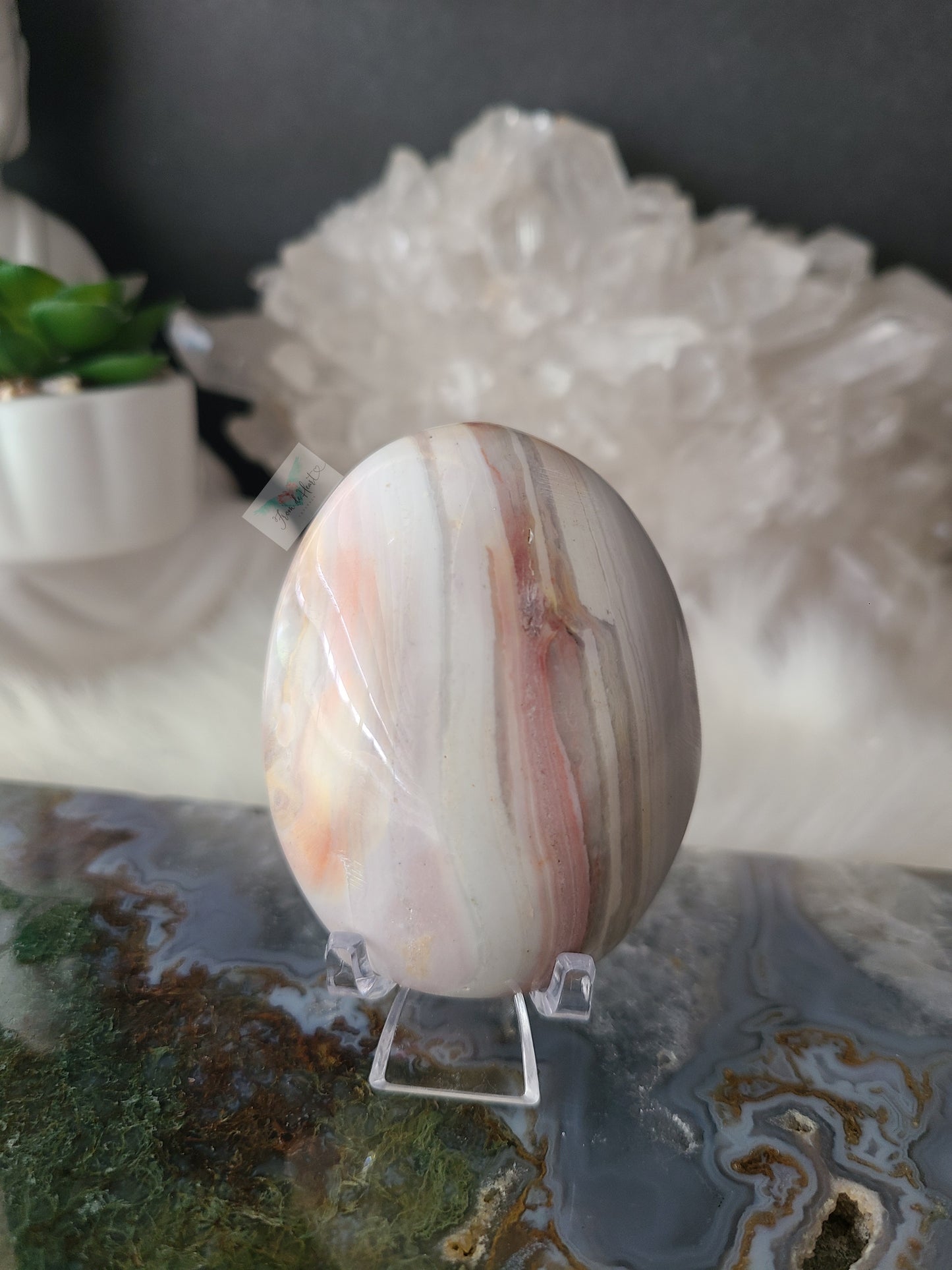 Ocean Jasper Palmstone