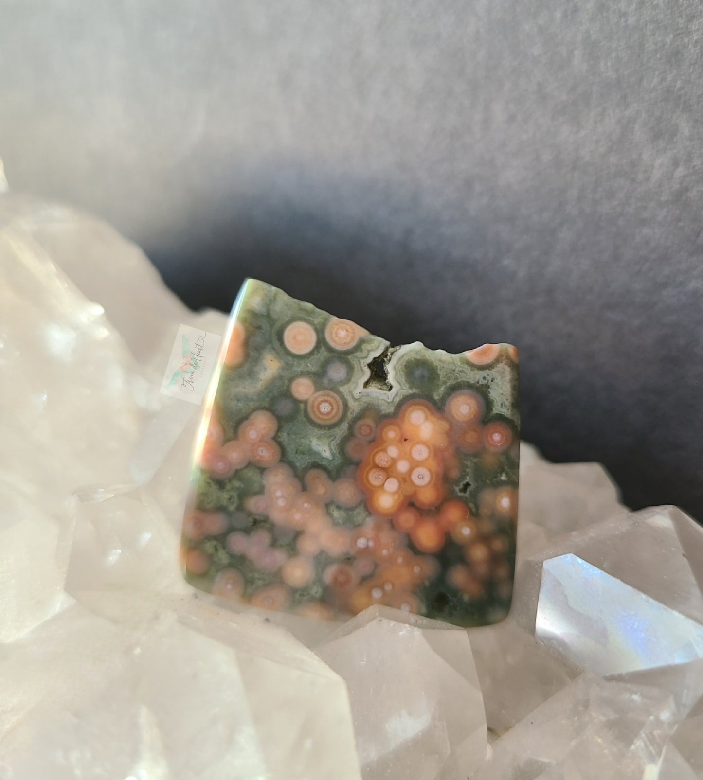 Ocean Jasper Pocket Stone