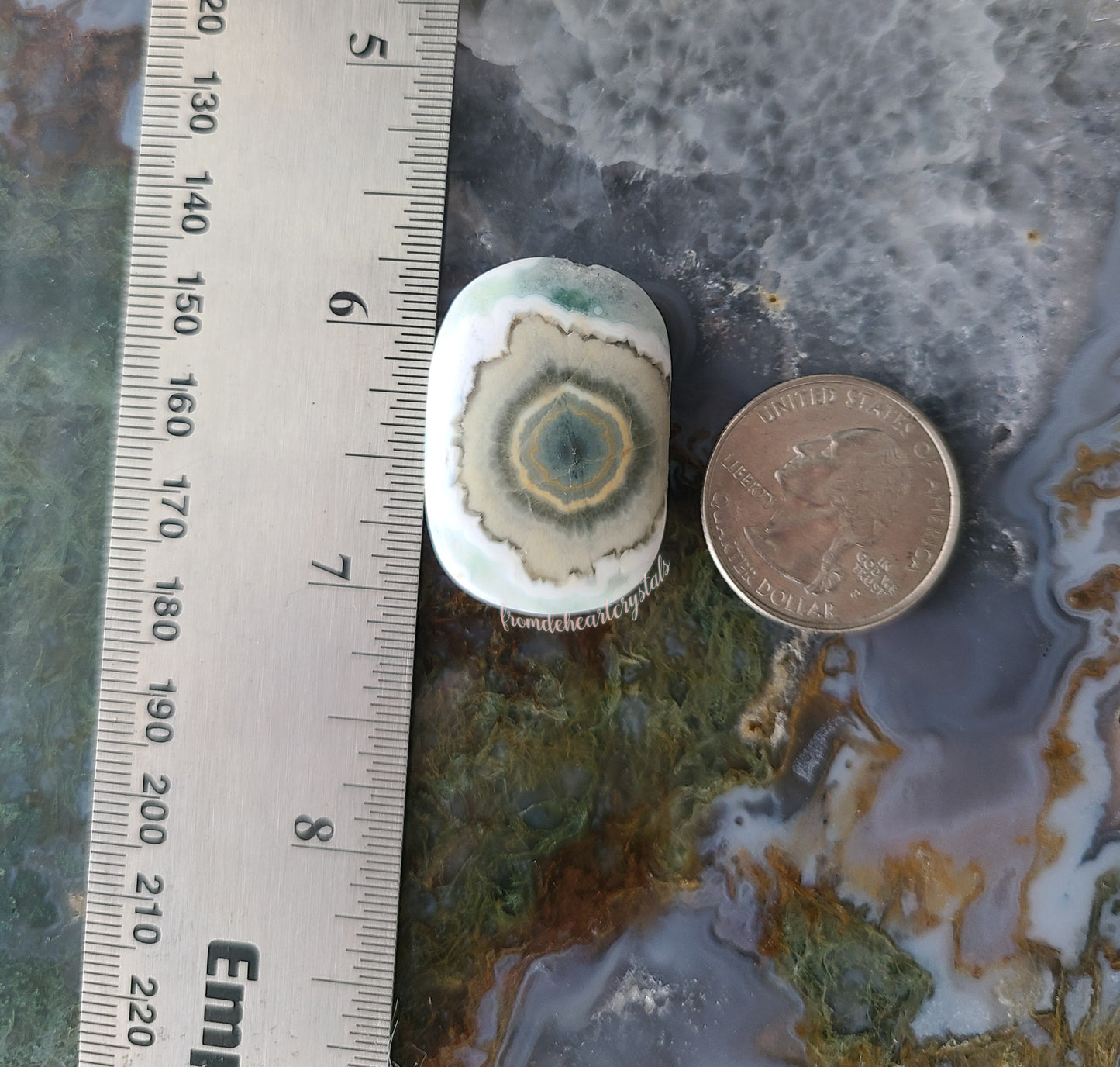 Ocean Jasper Pocket stone