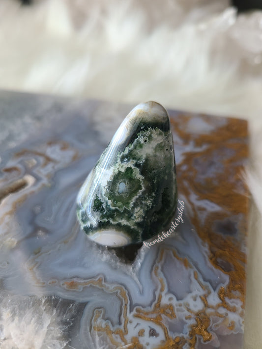 Rare Ocean Jasper Pocket Stone