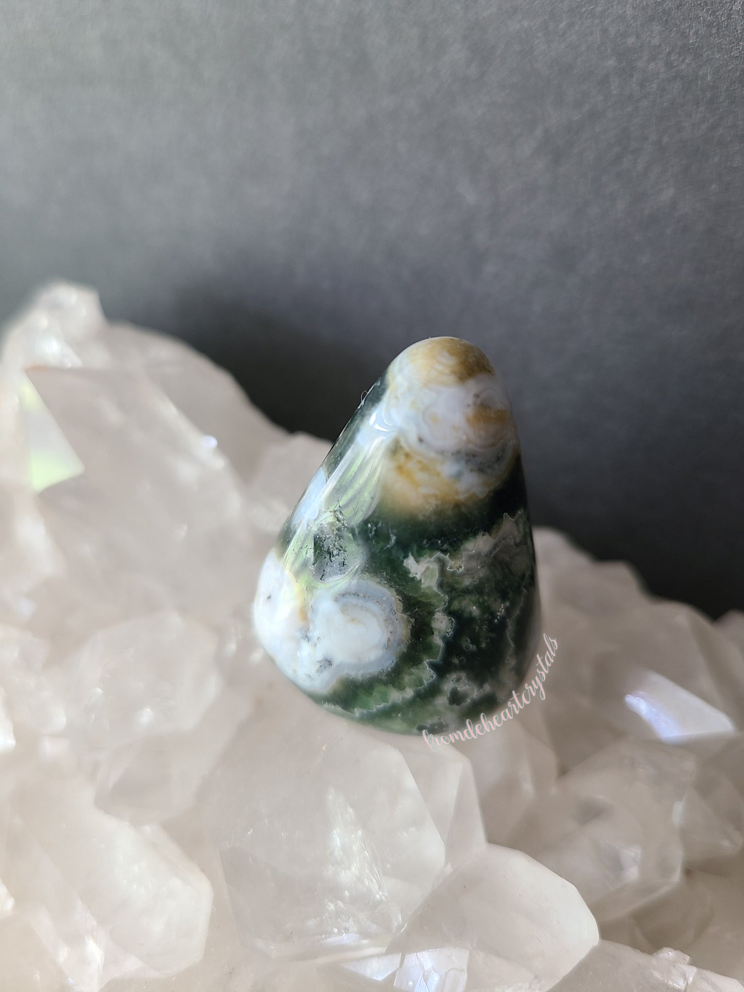 Ocean Jasper Pocket Stone