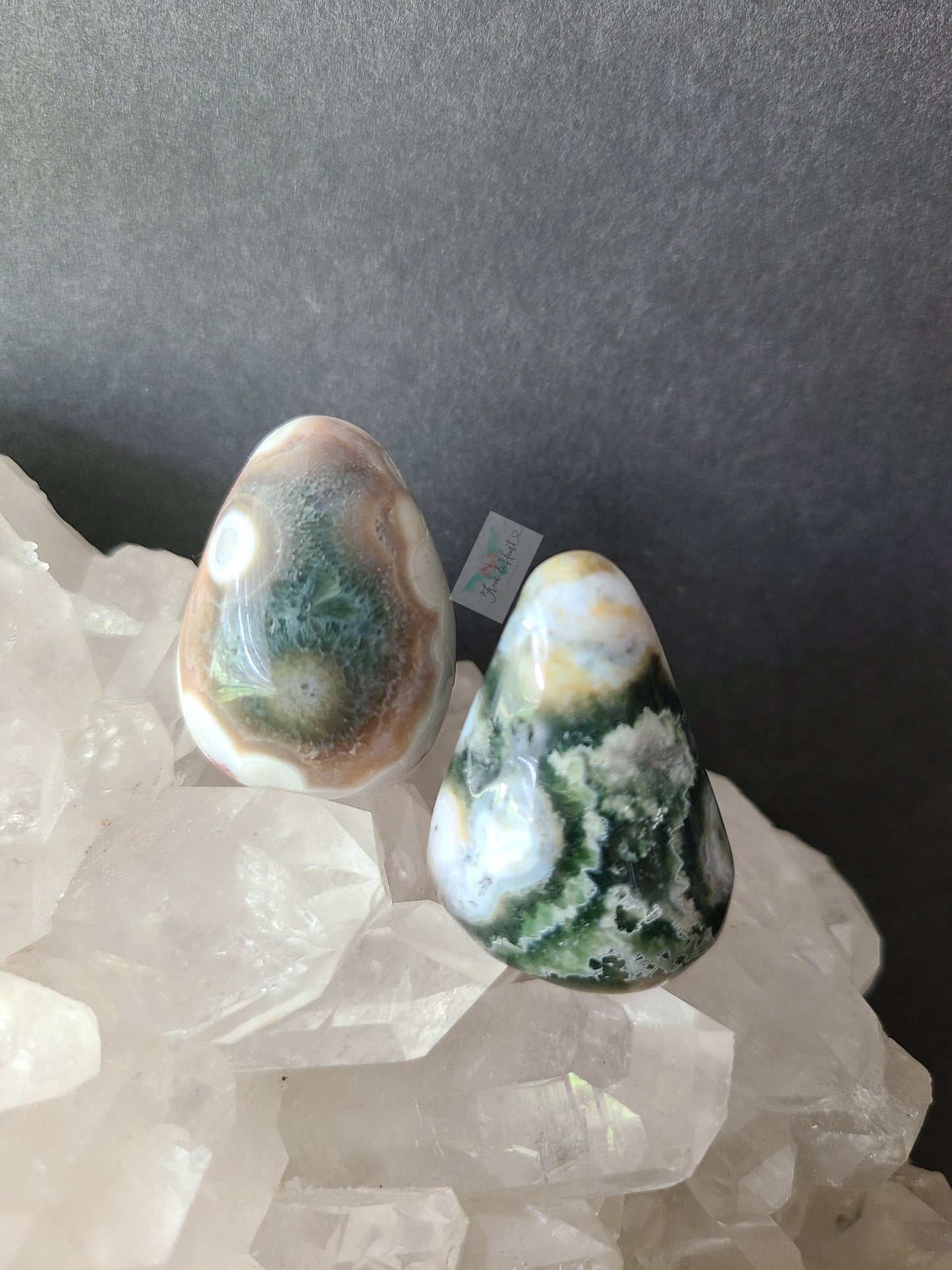 Ocean Jasper Pocket Stone