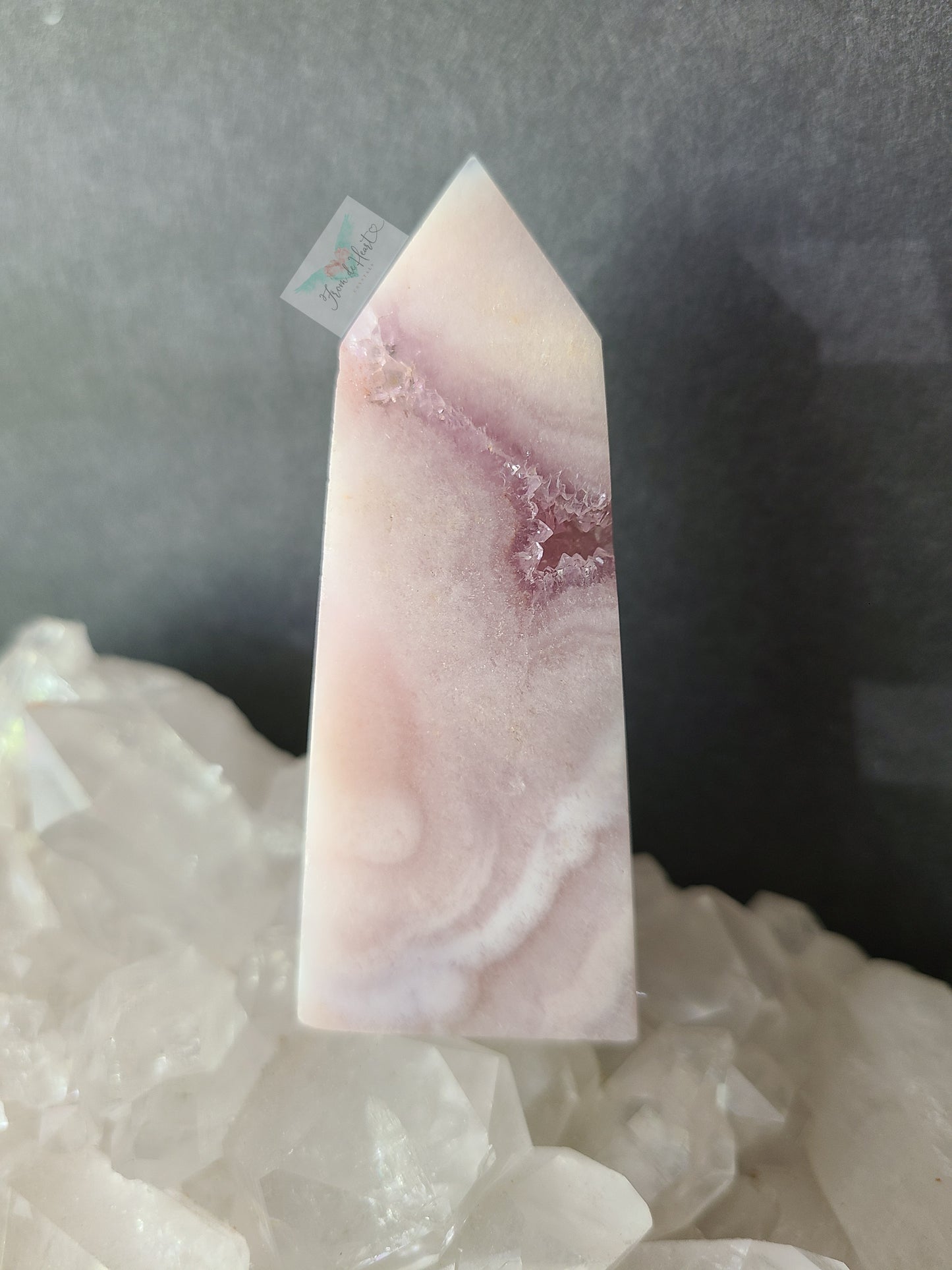 Lavender Pink Amethyst Tower