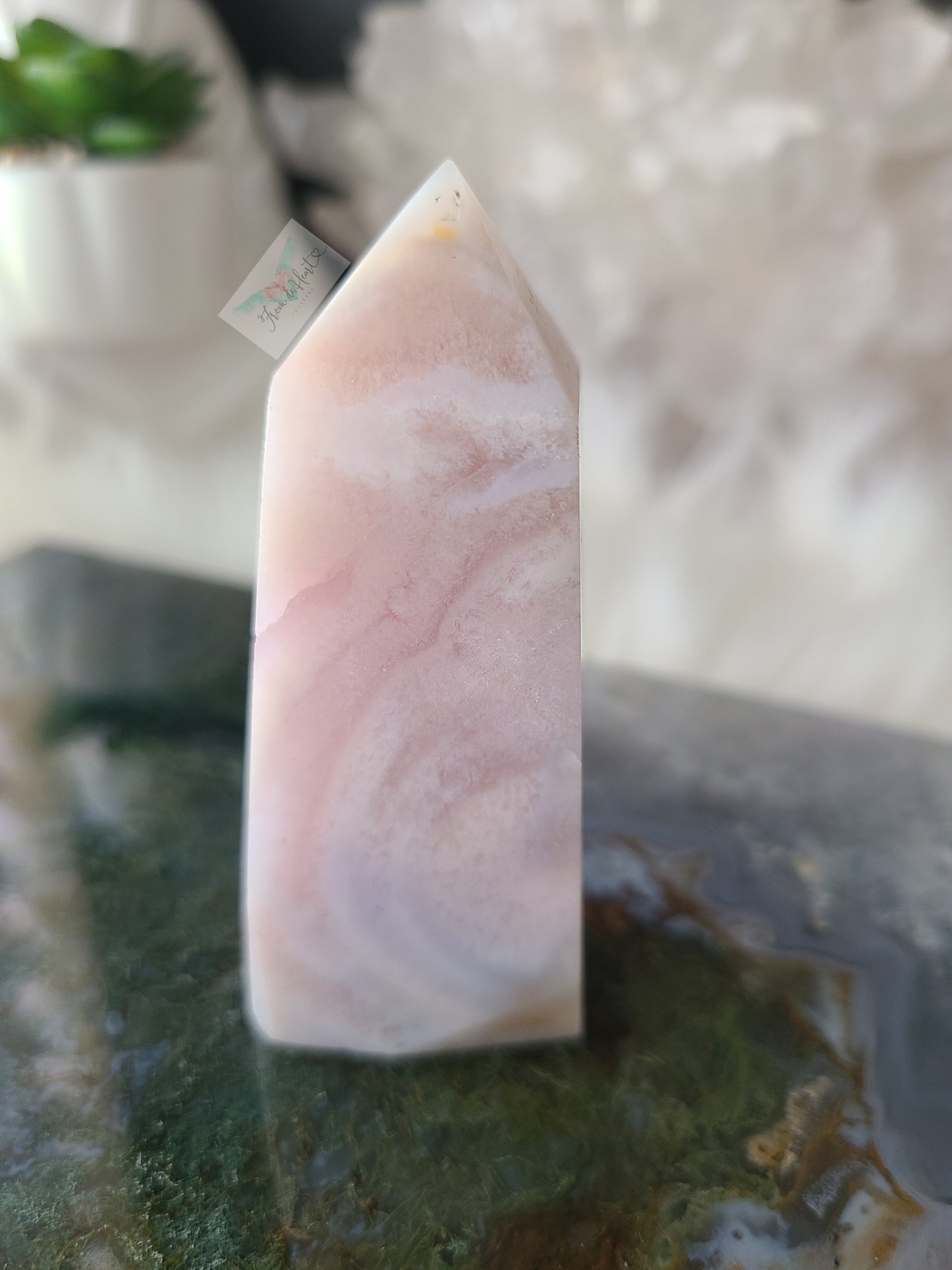 Lavender Pink Amethyst Tower