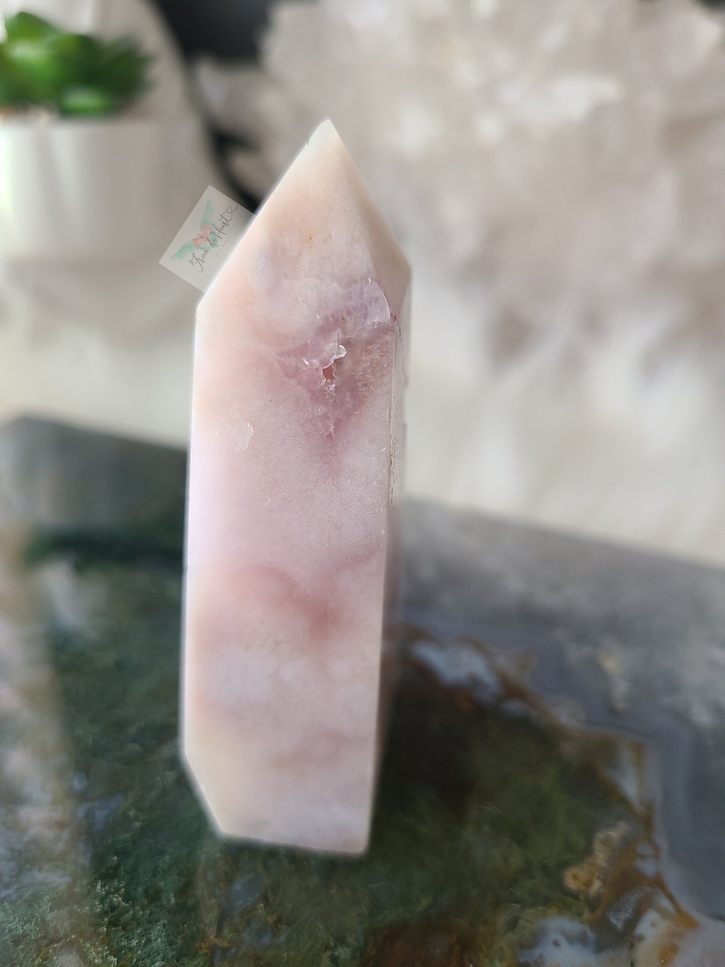 Lavender Pink Amethyst Tower