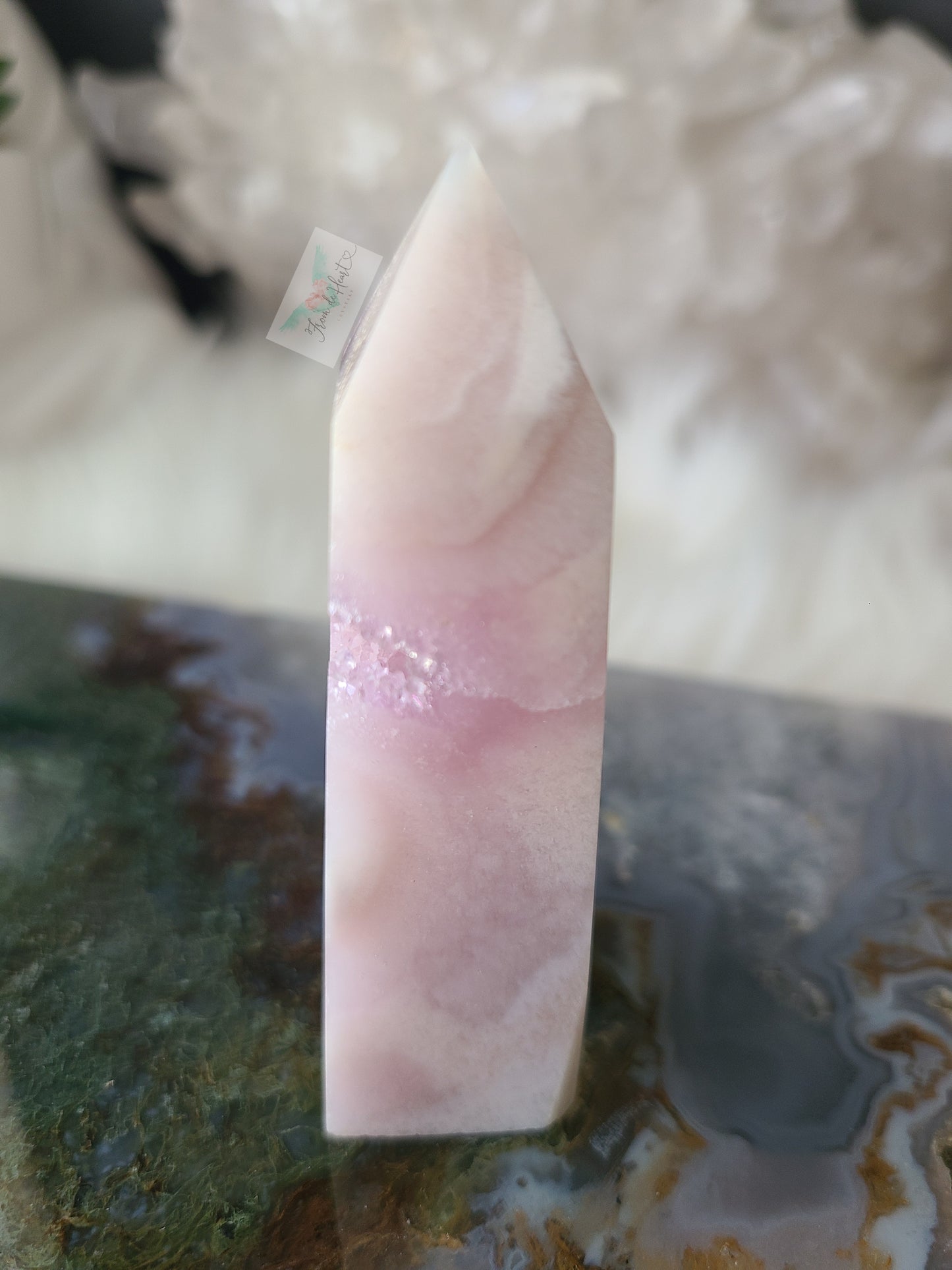 Lavender Pink Amethyst Tower