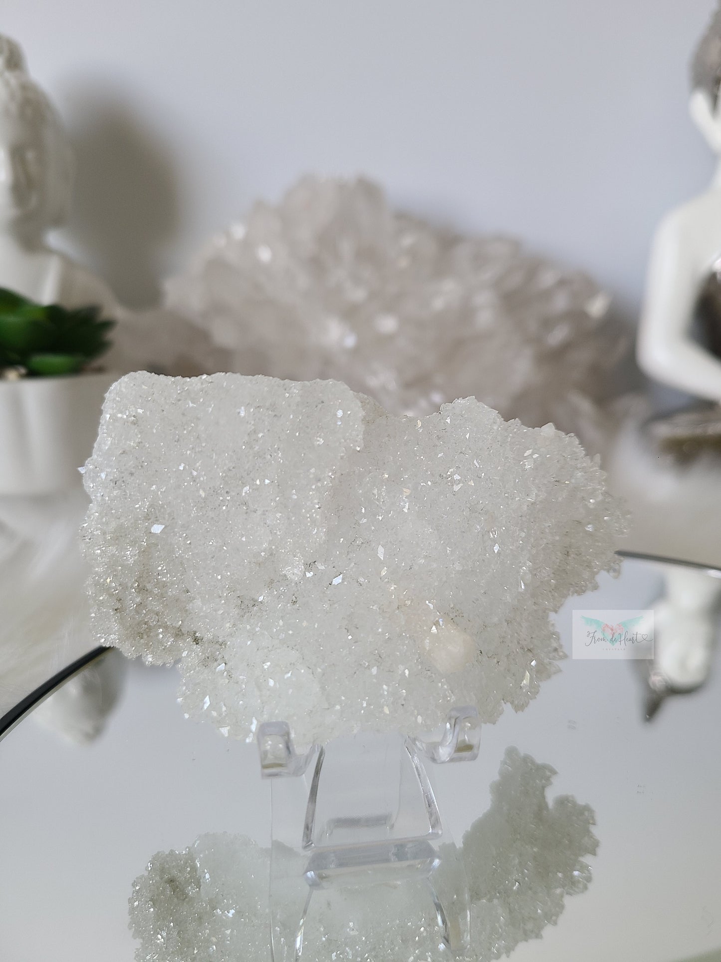 Apophyllite Crust with Stilbite (High Quality) (SALE)