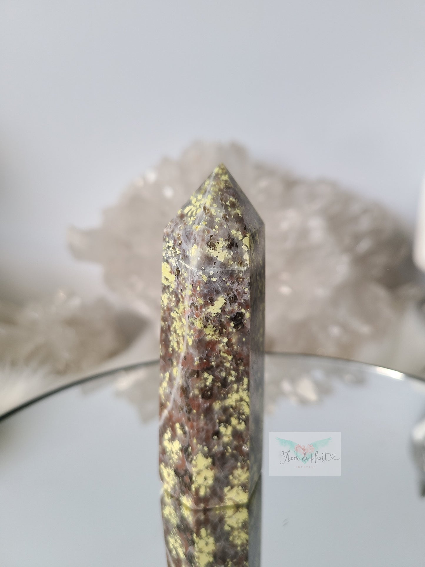 Serpentine, Red Aventurine, Mica Tower (A) Rare Find (SALE)