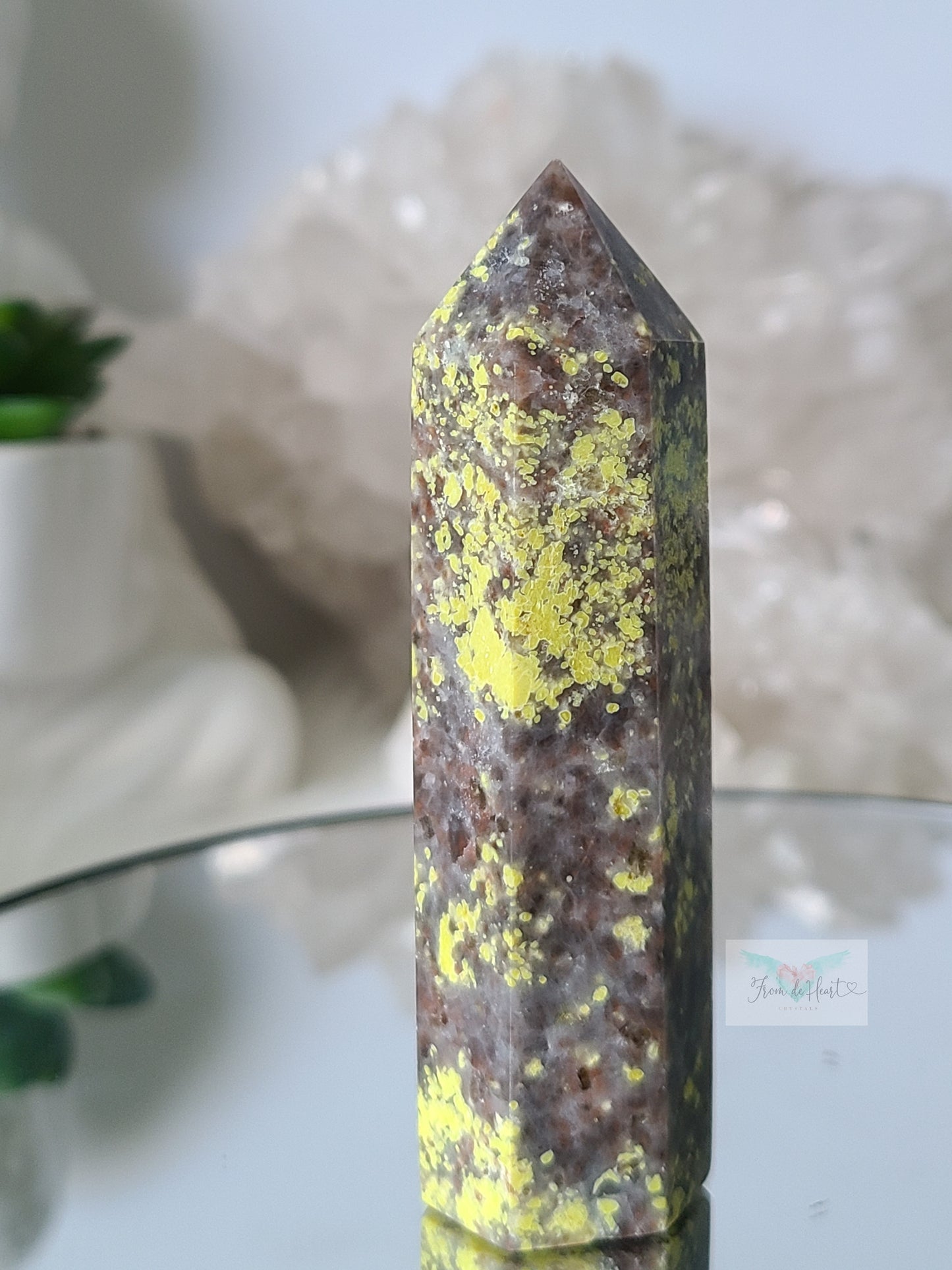 Serpentine, Red Aventurine, Mica Tower (B) Rare Find (SALE)