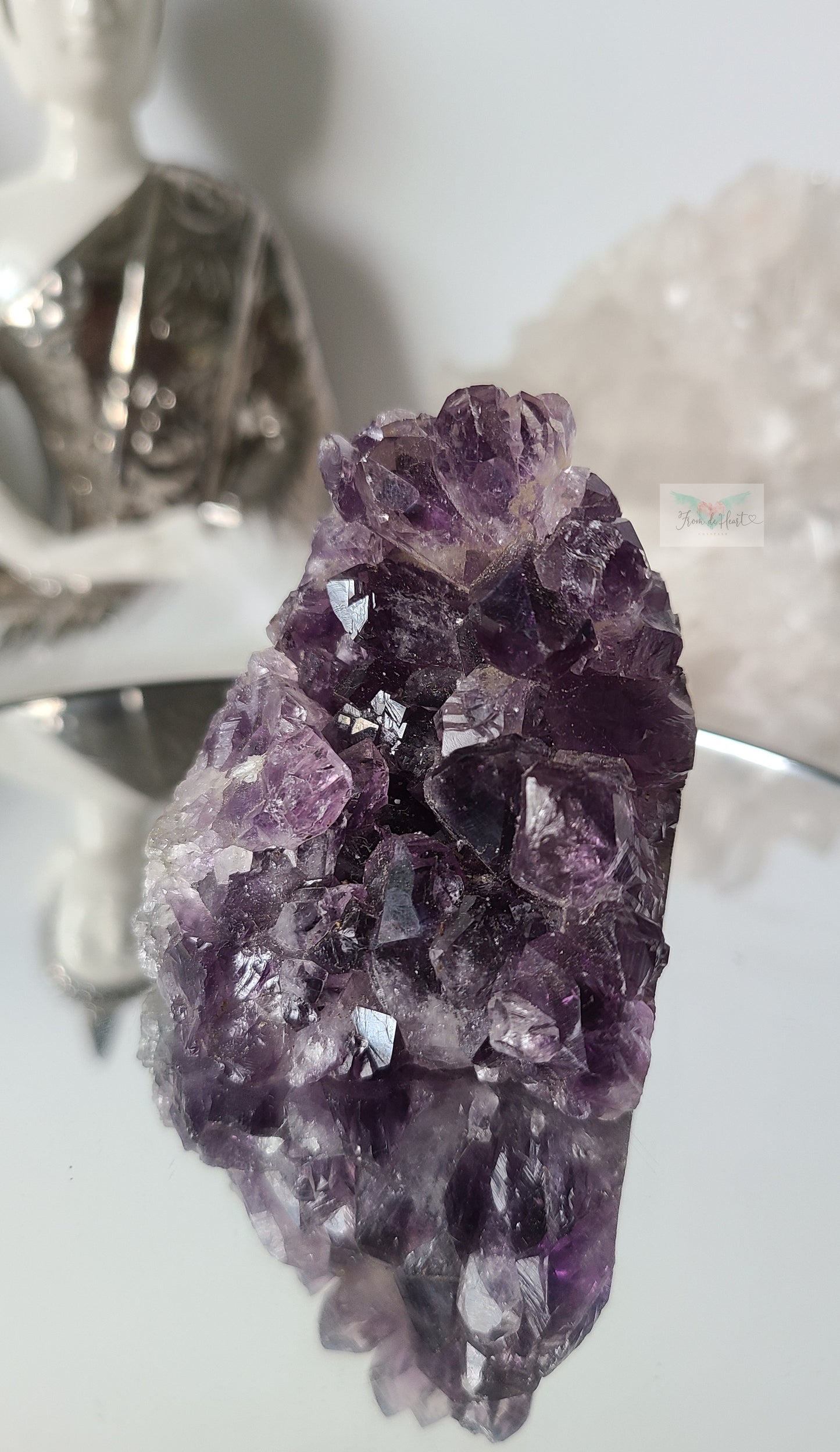 Cutbase Amethyst Cluster