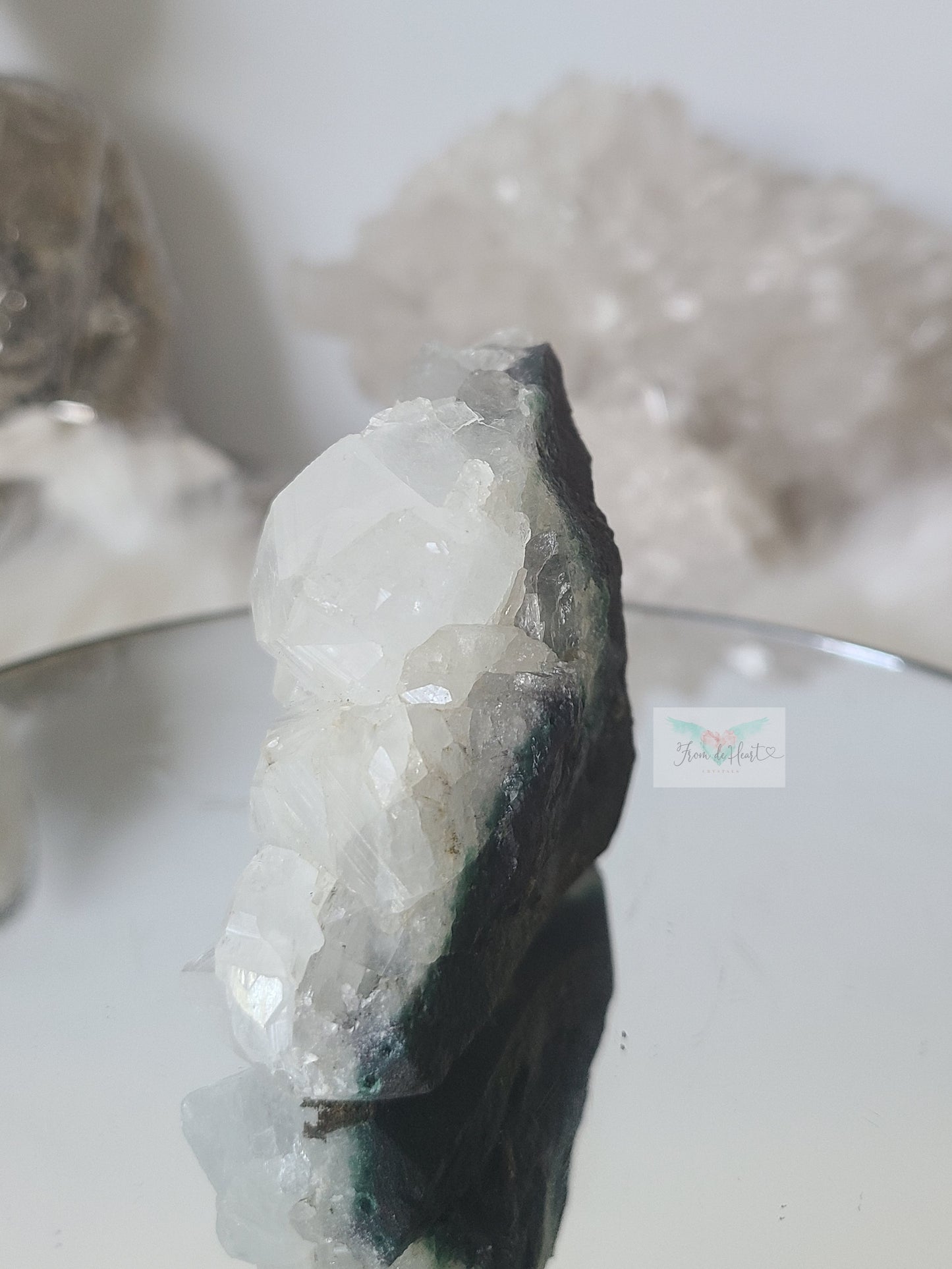 Apophyllite Cluster Self Standing