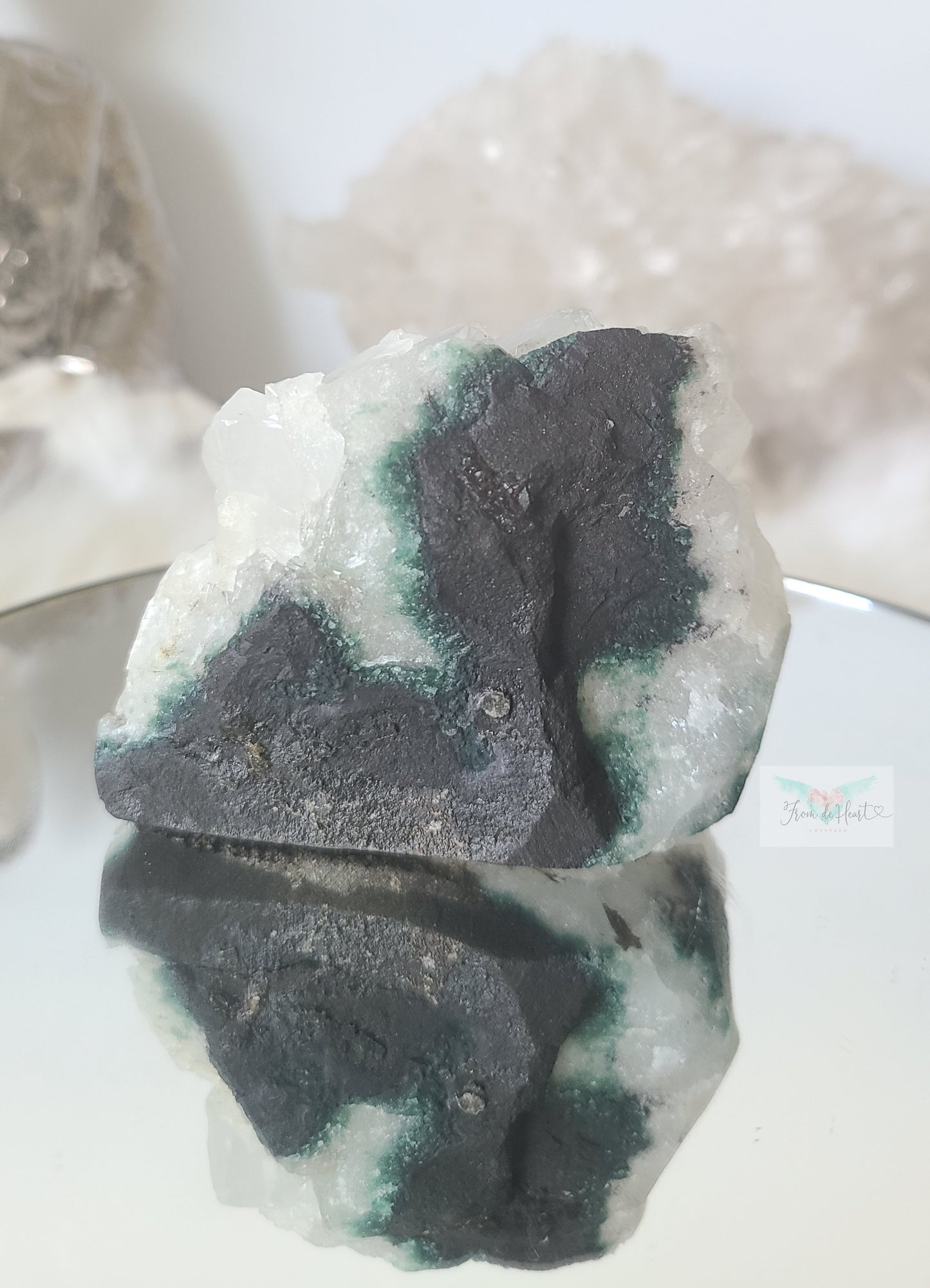Apophyllite Cluster Self Standing