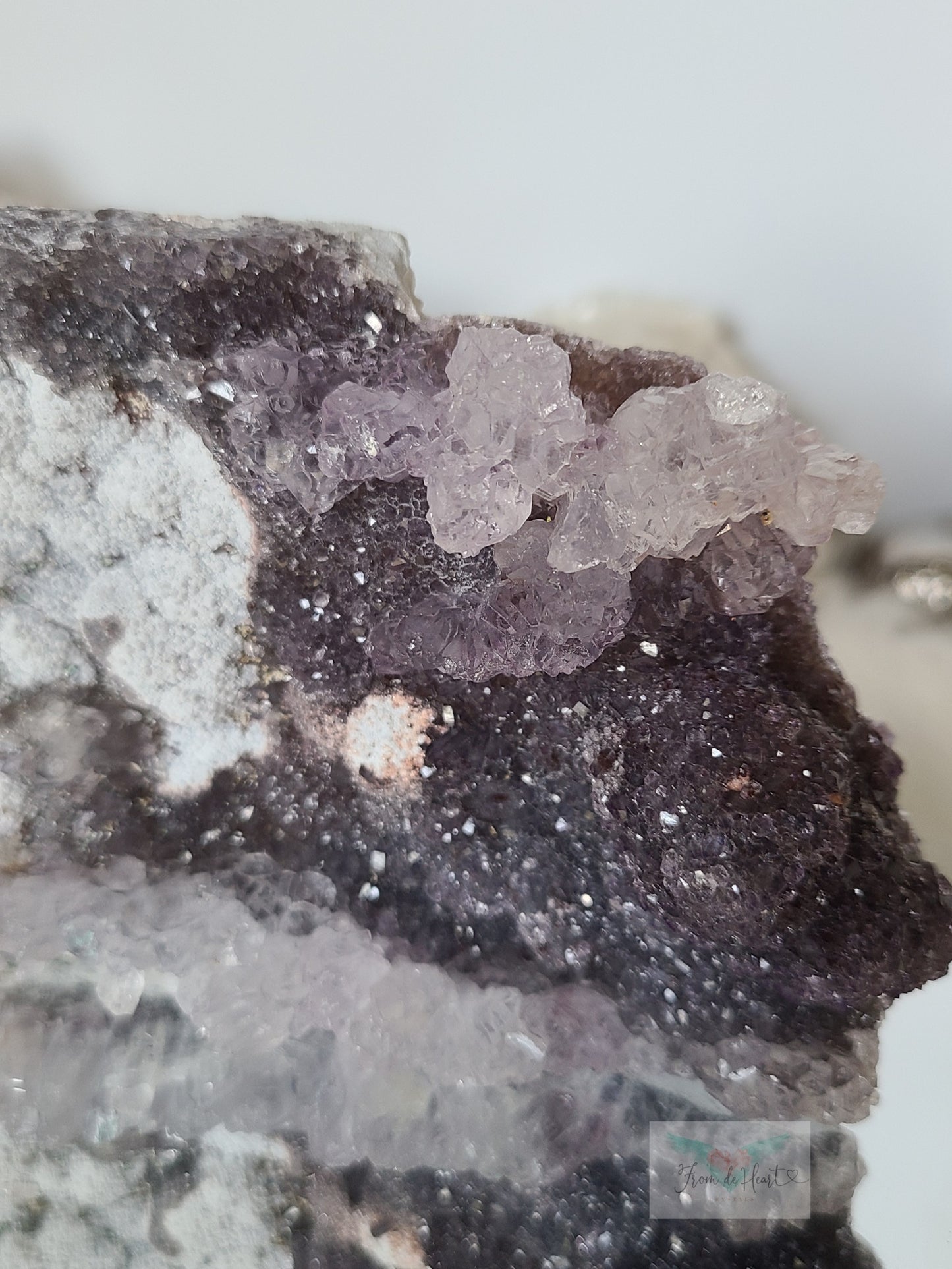 Purple Amethyst Flower Cluster (SALE)