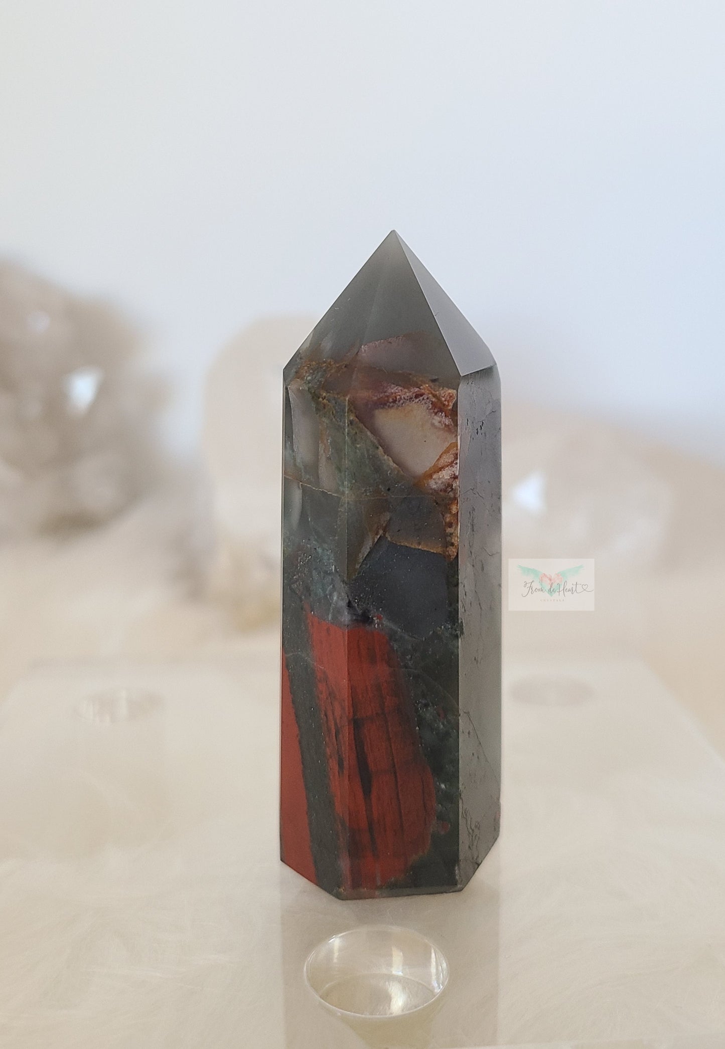 African Bloodstone Tower (A)