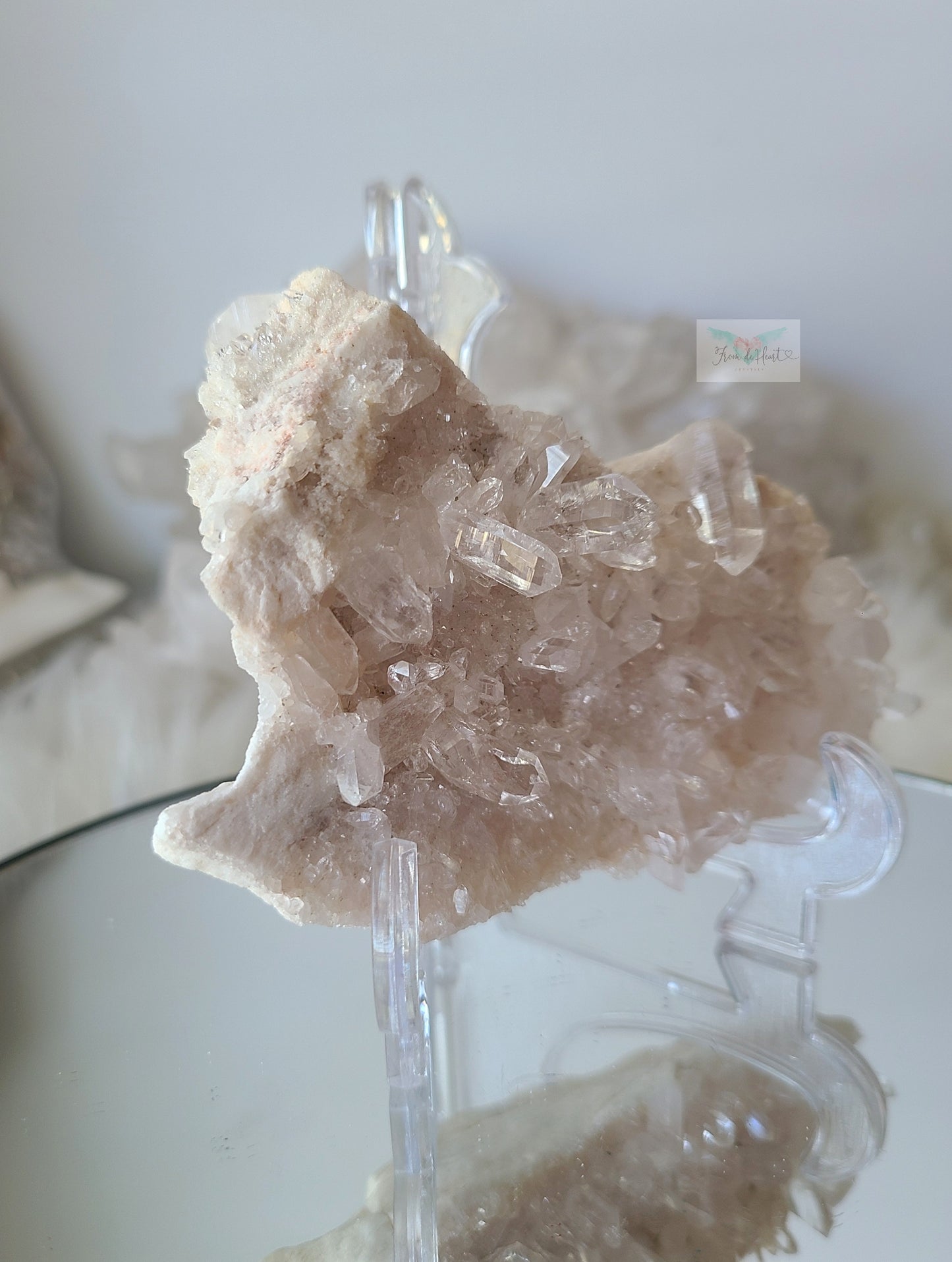 Pink Himalayan Quartz Cluster (AAA)