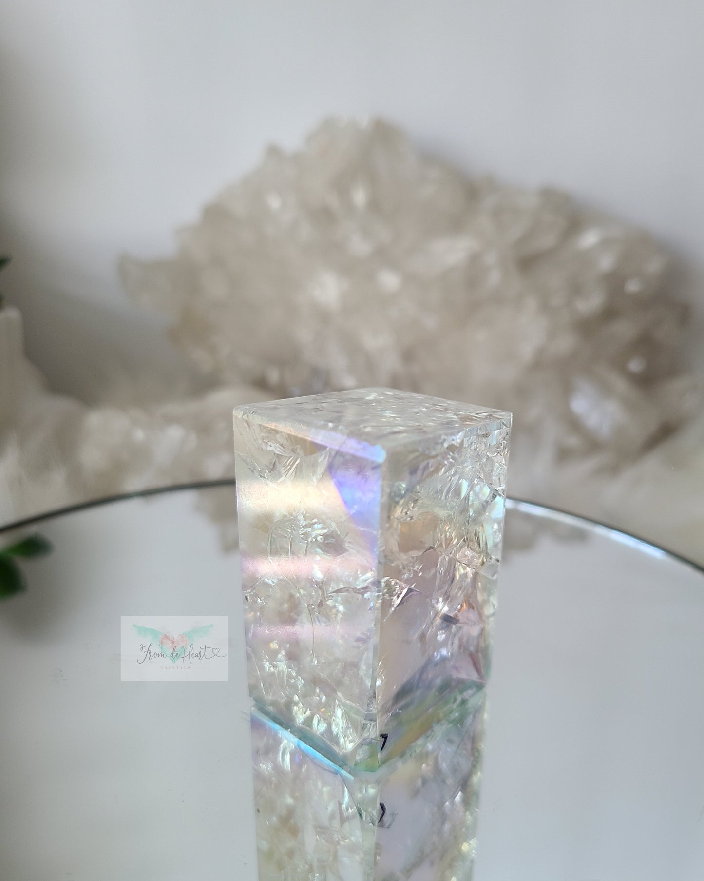 Aura Crackle Quartz Freeform (C)