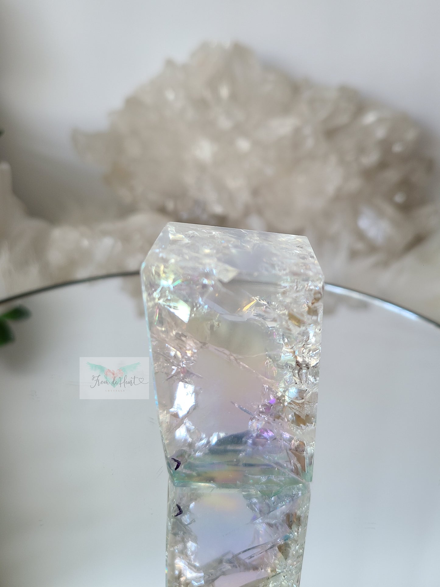 Aura Crackle Quartz Freeform (C)