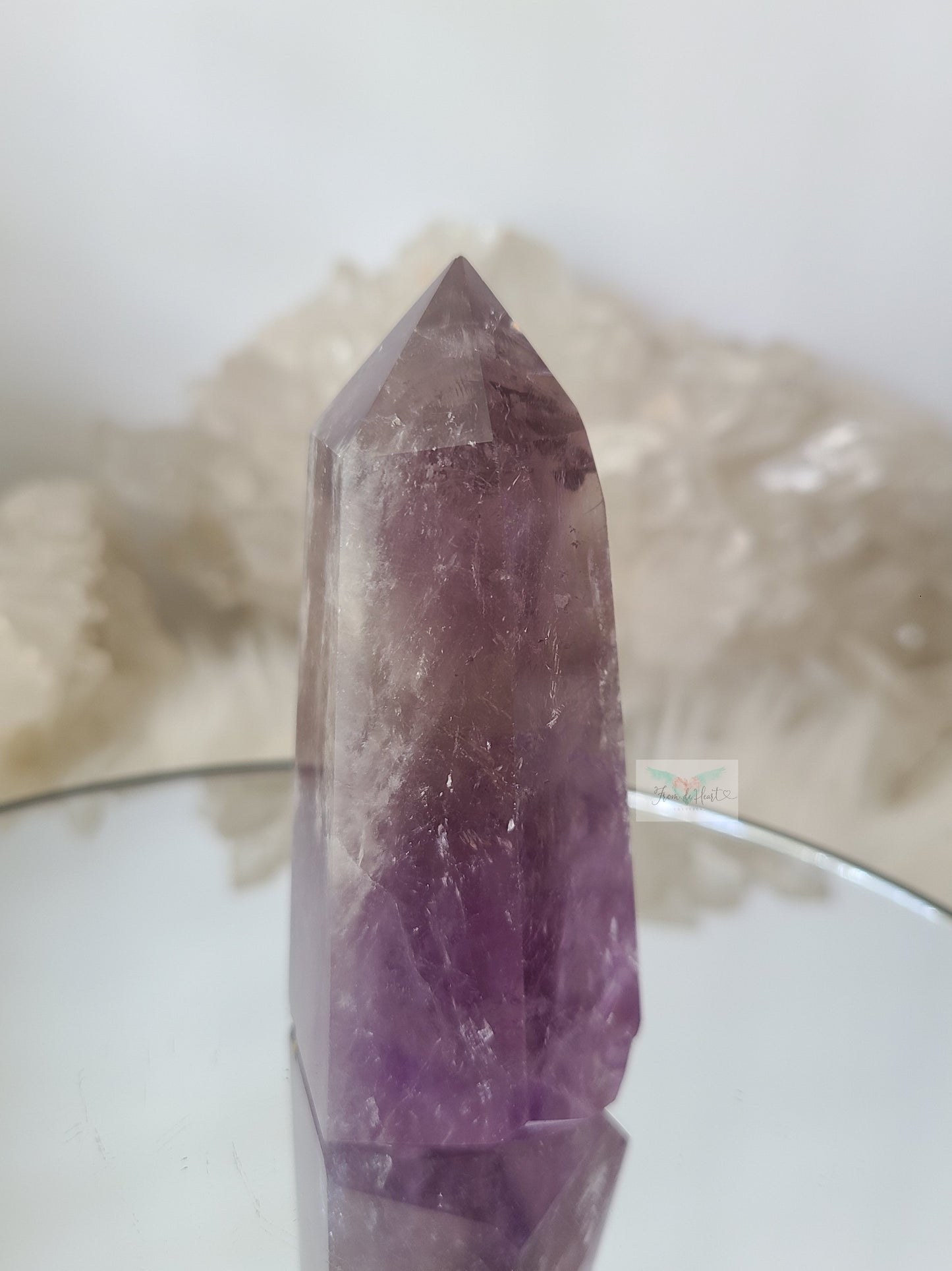 Smoky Amethyst Tower (B)