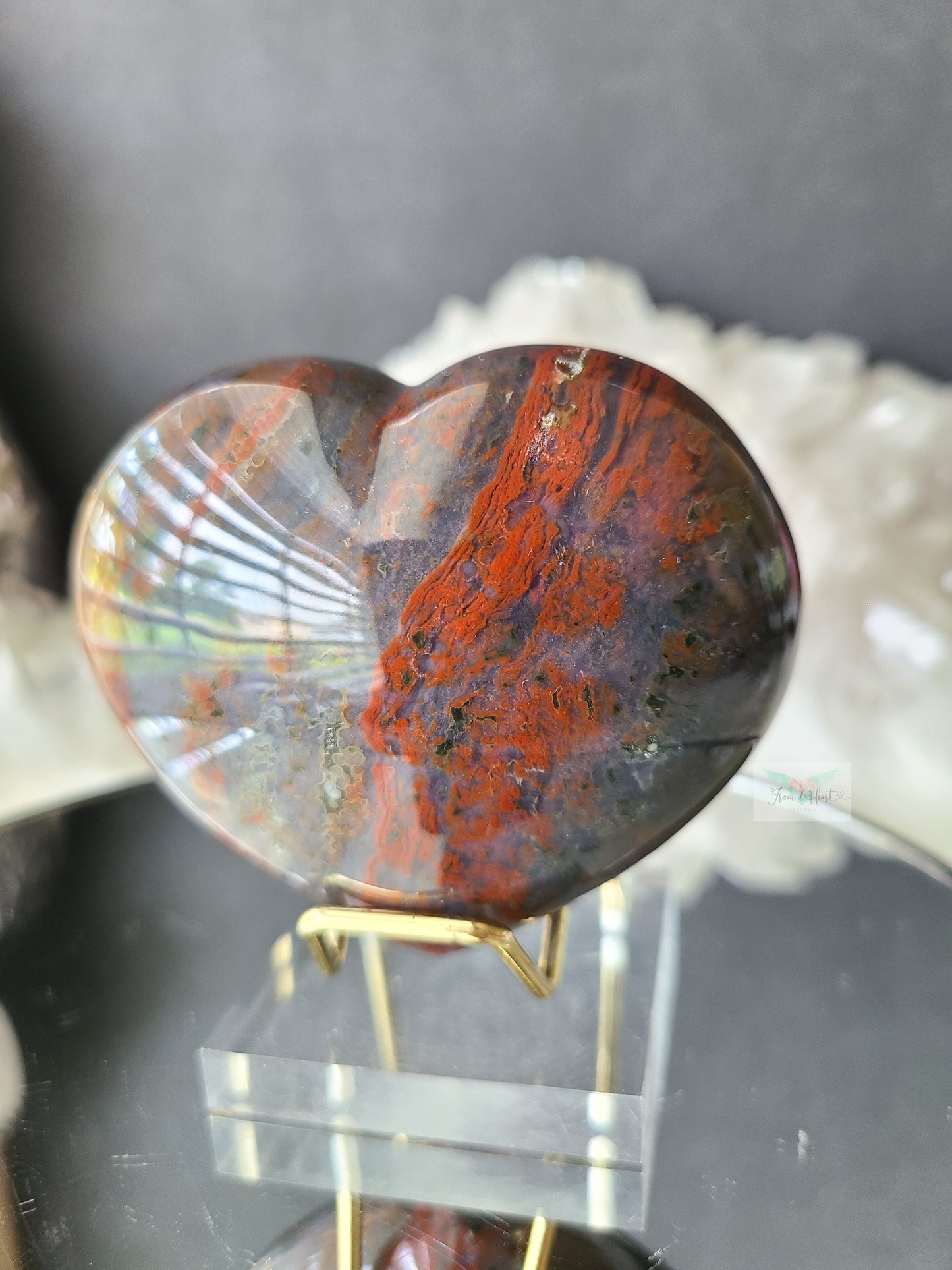 OJ Red Puffy Heart